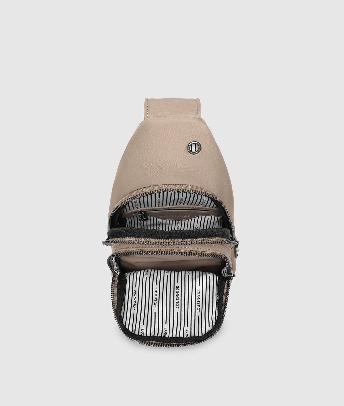 Boyd Nylon Sling Bag - Mocha