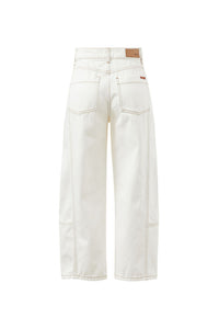 Demi Barrel Jean - Ecru