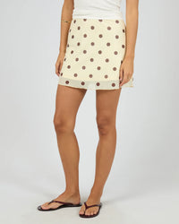 Cali Mini Skirt - Yellow
