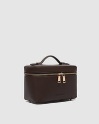 Camden Cosmetic Case - Chocolate