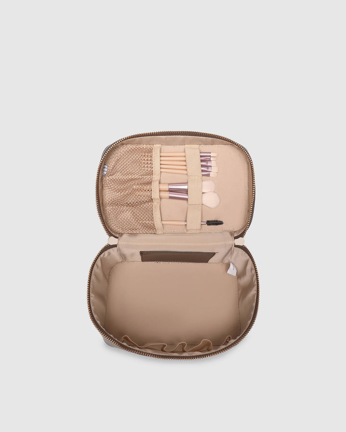 Camden Cosmetic Case - Chocolate