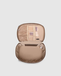 Camden Cosmetic Case - Chocolate