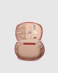 Camden Cosmetic Case - Red
