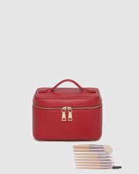 Camden Cosmetic Case - Red