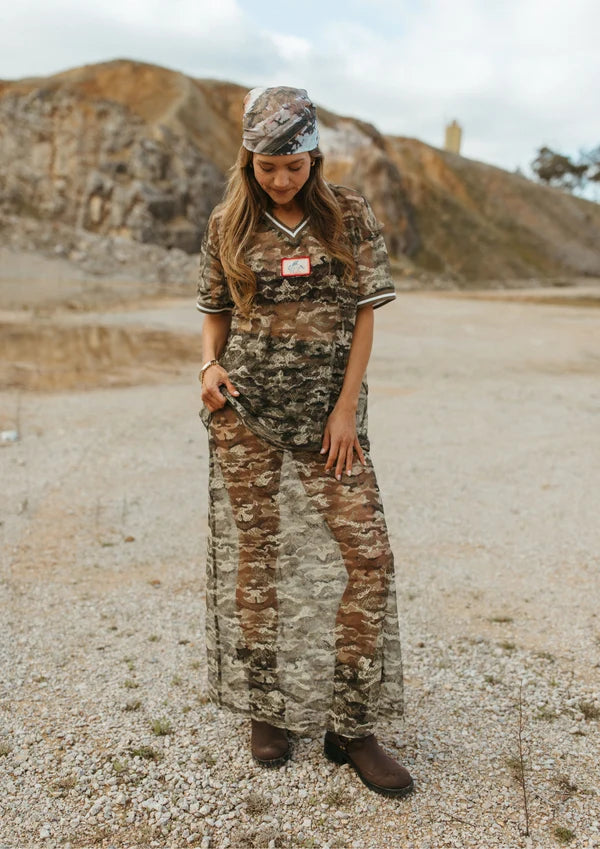 Camo Lace Skirt