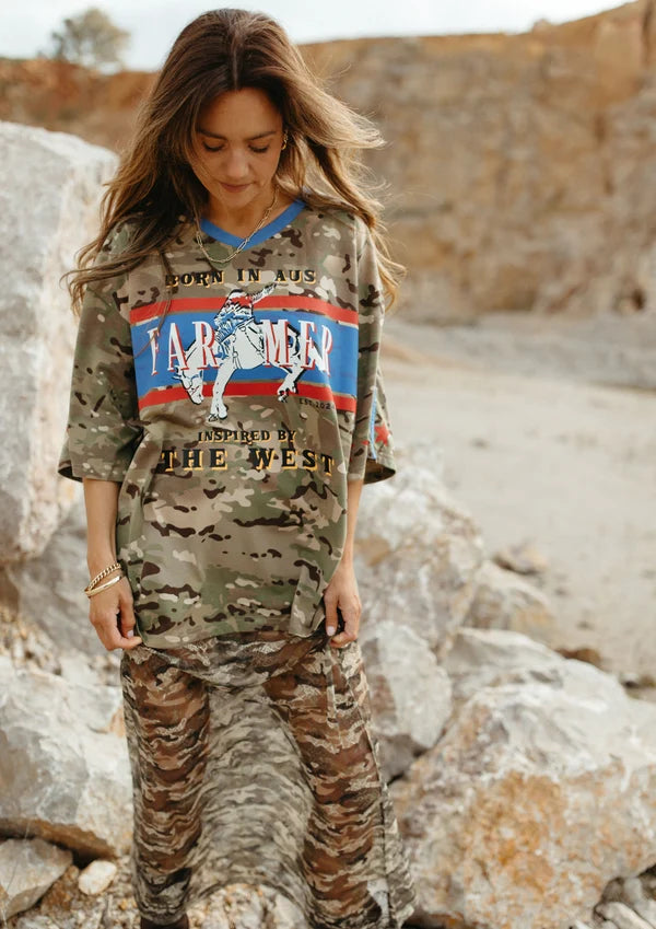 Camo born in Aus Vee