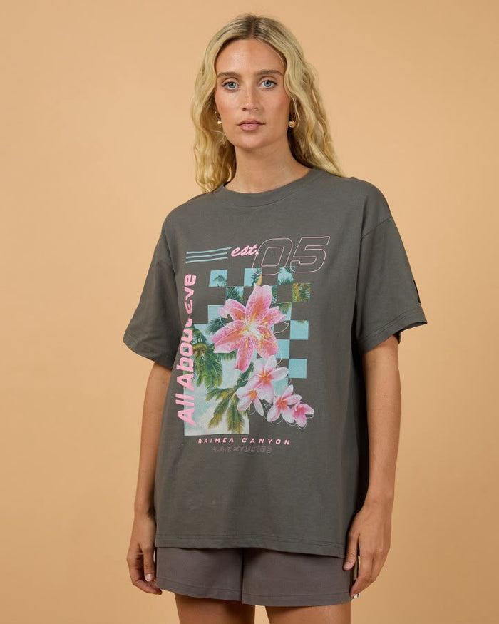 Canyon Relaxed Tee - Char. All About Eve