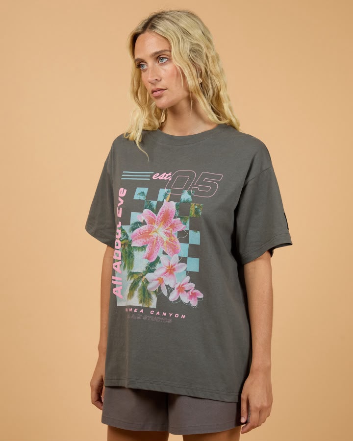 Canyon Relaxed Tee - Char. All About Eve