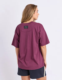 Captain Tee - Plum