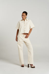 Carpenter Pant - Ecru. Summi Summi