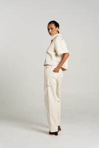 Carpenter Pant - Ecru. Summi Summi