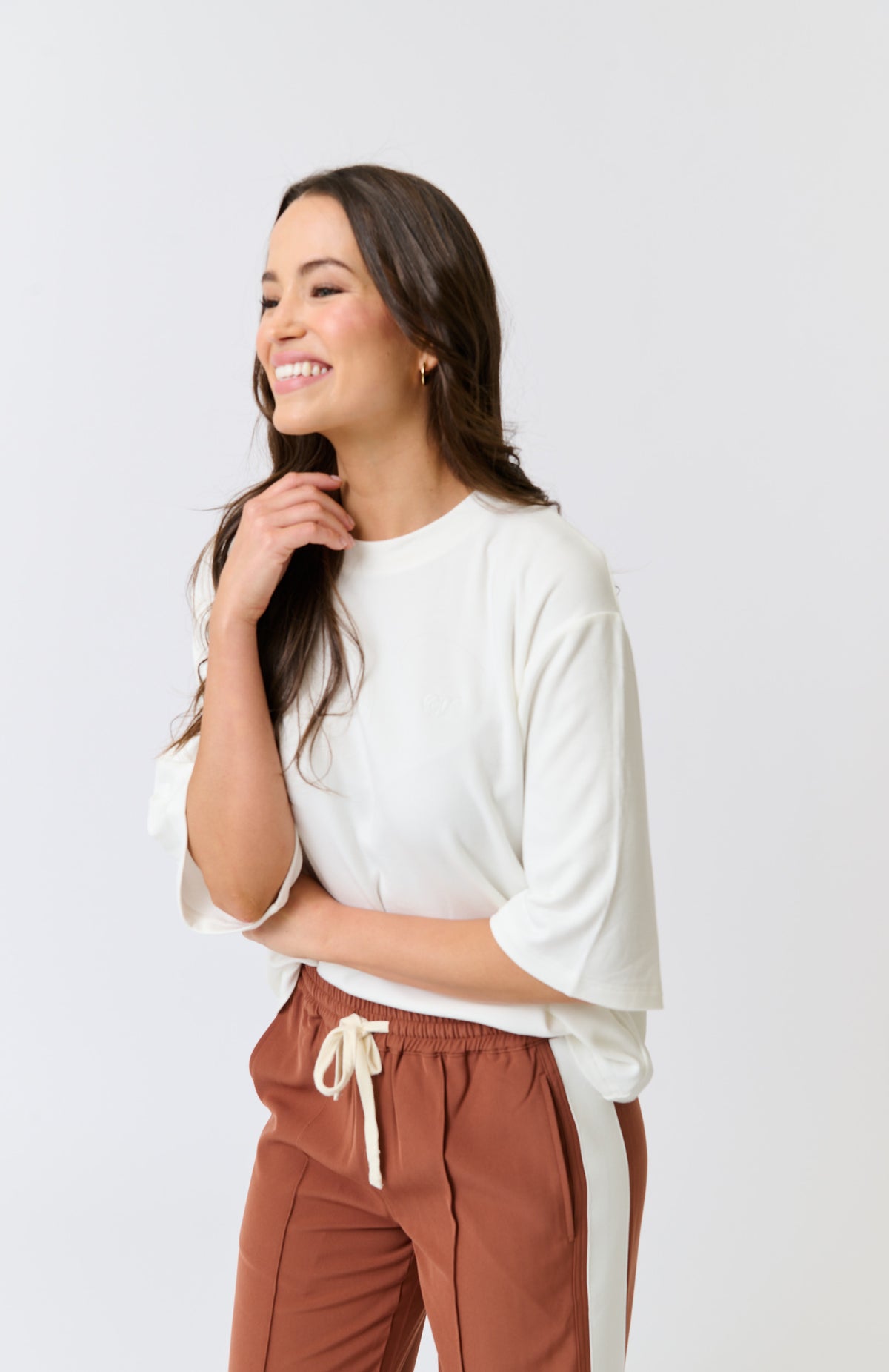 Solana Tee - White