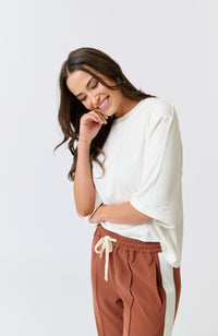 Solana Tee - White