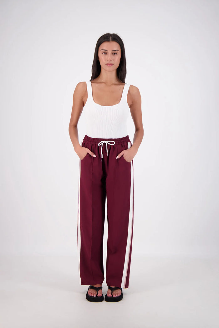 Cassis Trouser - Plum
