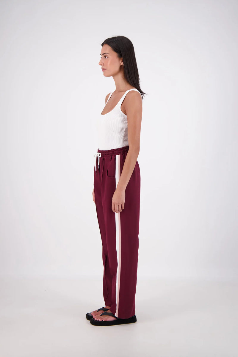 Cassis Trouser - Plum
