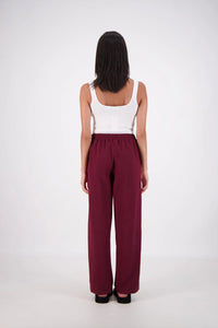 Cassis Trouser - Plum