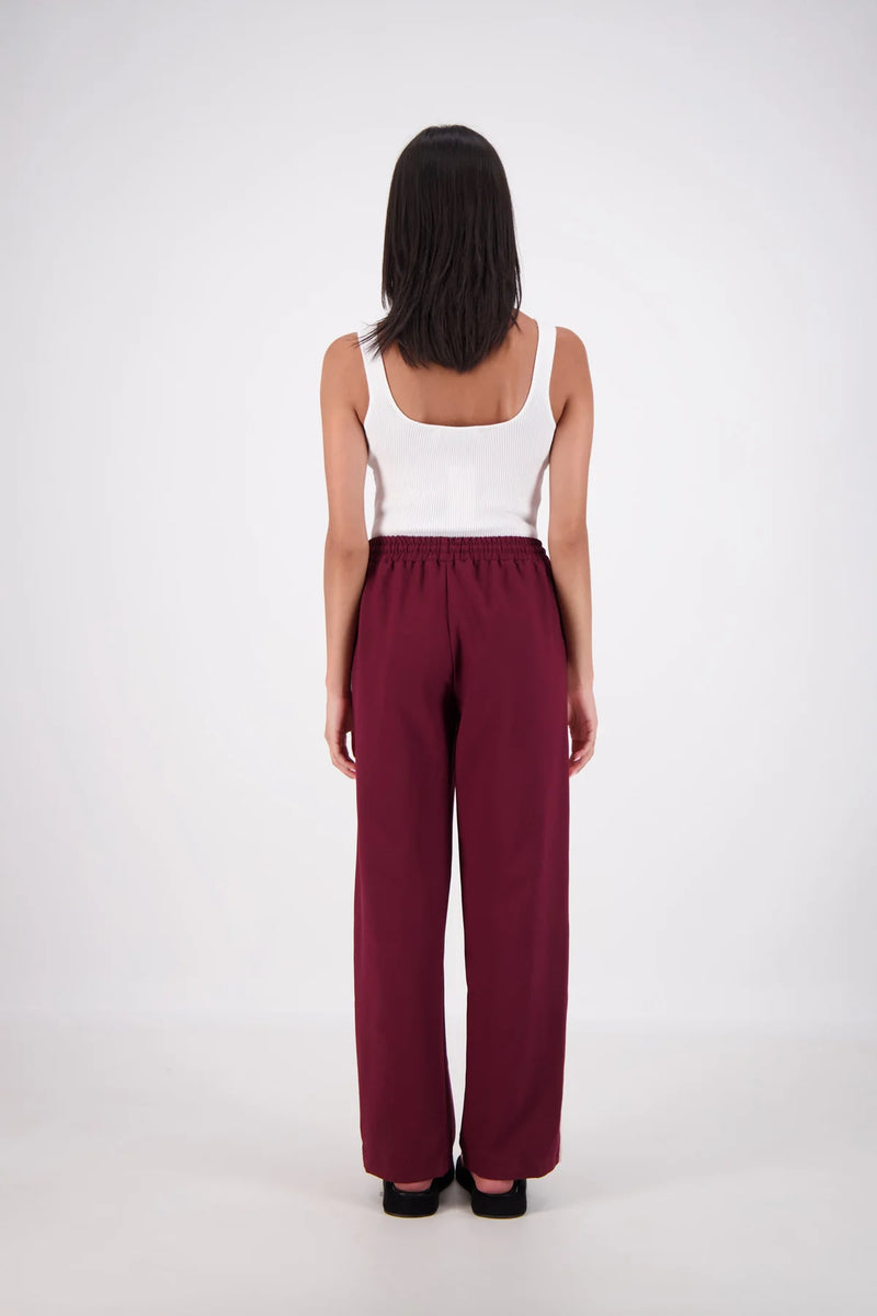 Cassis Trouser - Plum