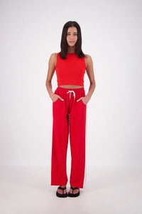 Cassis Trouser - Red