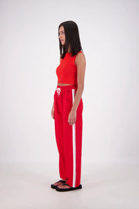 Cassis Trouser - Red