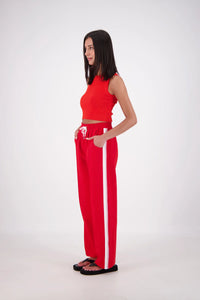Cassis Trouser - Red