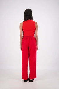Cassis Trouser - Red