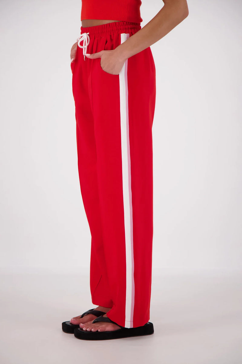 Cassis Trouser - Red