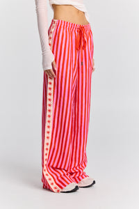 Cherry Ripe Linen Pant