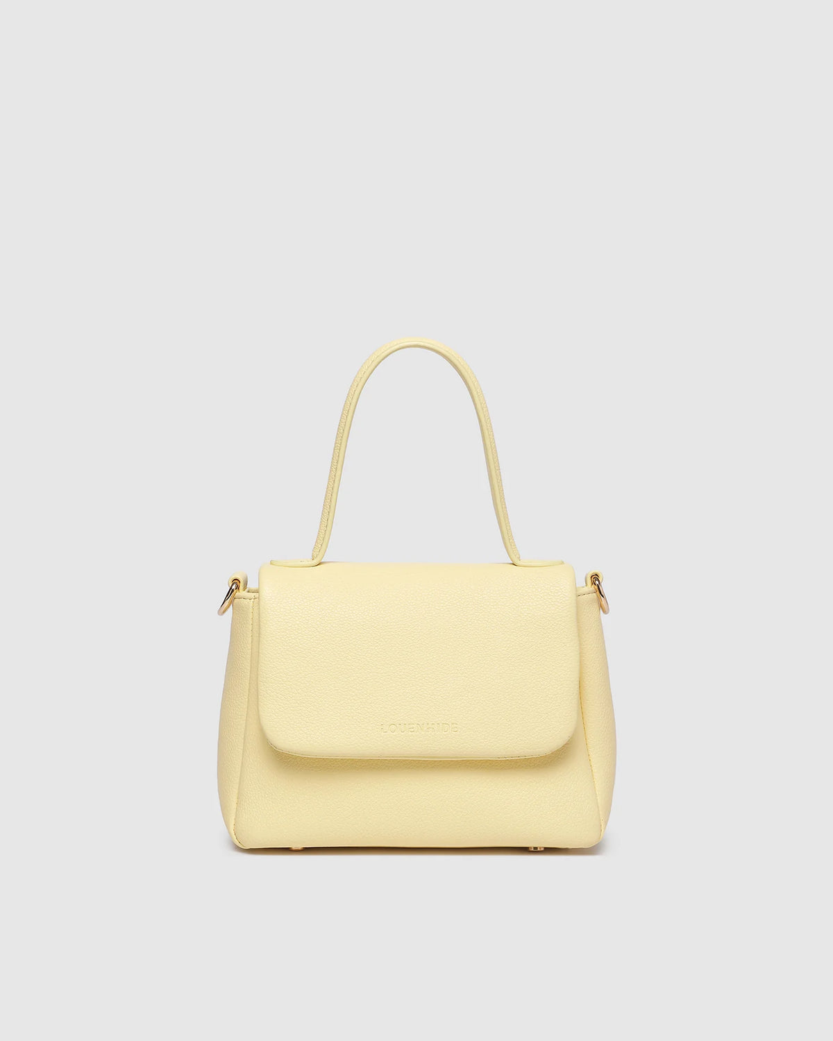 Connie Top Handle Bag - Butter Yellow