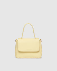 Connie Top Handle Bag - Butter Yellow