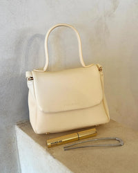 Connie Top Handle Bag - Butter Yellow