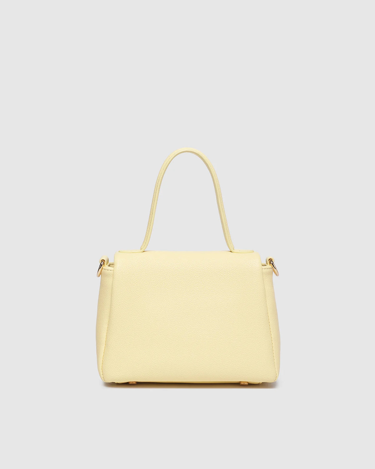 Connie Top Handle Bag - Butter Yellow