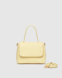 Connie Top Handle Bag - Butter Yellow