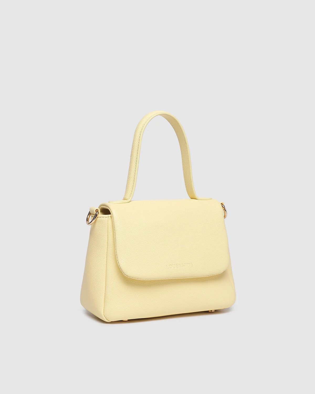 Connie Top Handle Bag - Butter Yellow