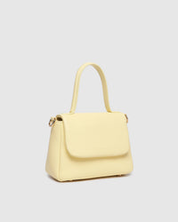 Connie Top Handle Bag - Butter Yellow