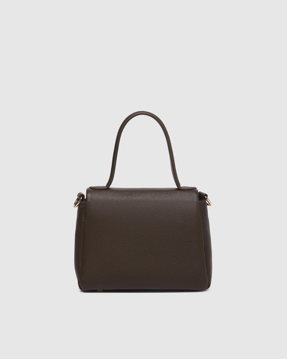 Connie Top Handle Bag - Chocolate
