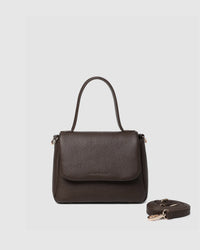 Connie Top Handle Bag - Chocolate