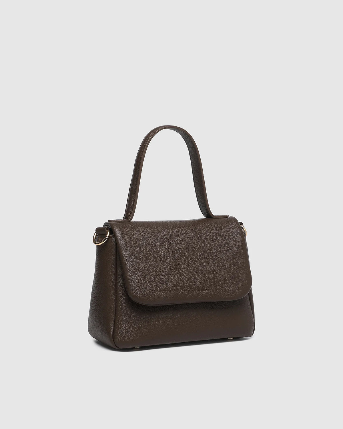 Connie Top Handle Bag - Chocolate