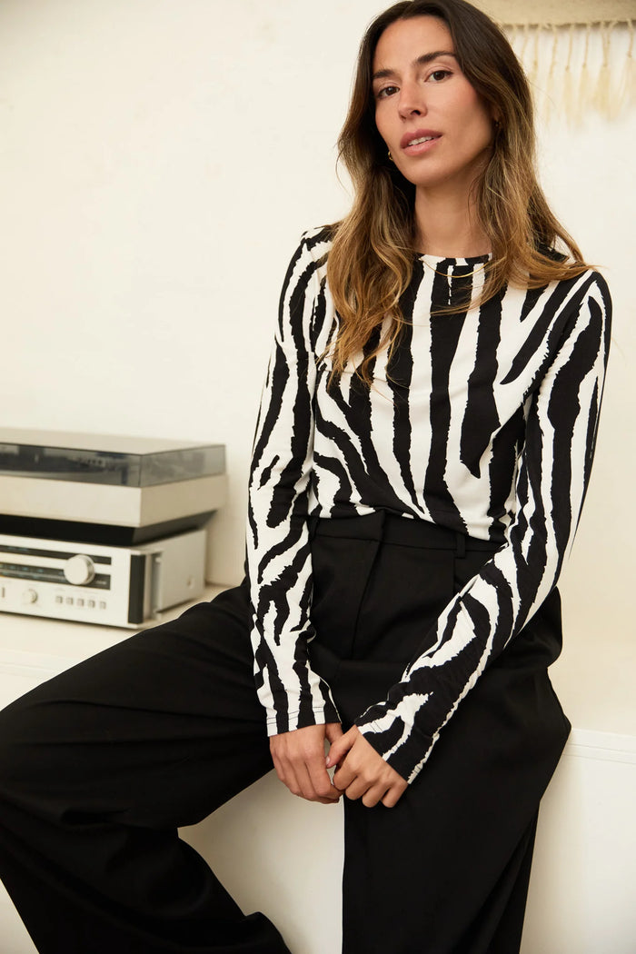 Soho Top - Zebra