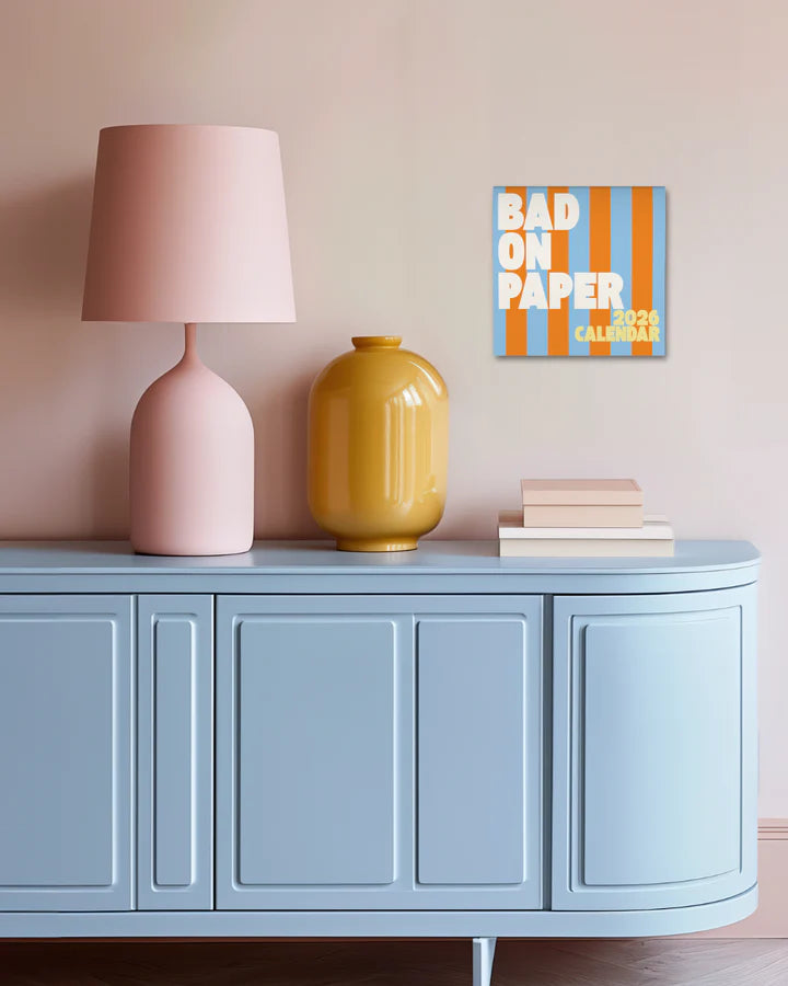 2026 Bad on Paper Calendar (Square) 21cm x 21cm