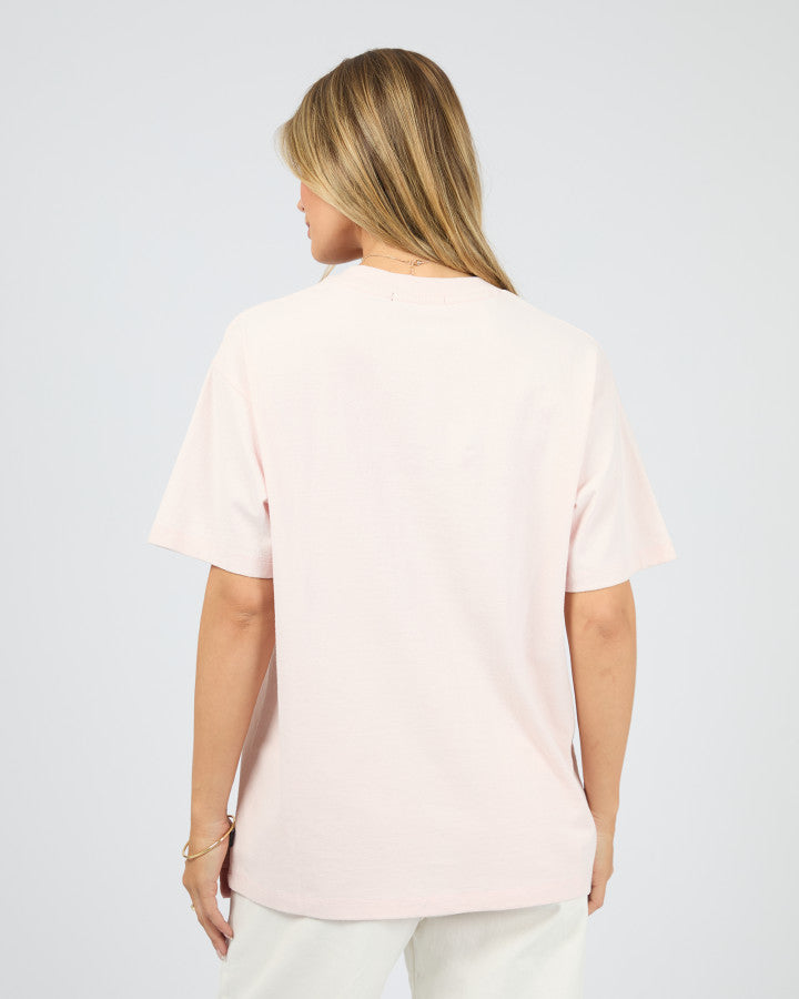 New York Diner Relaxed Tee - Pink