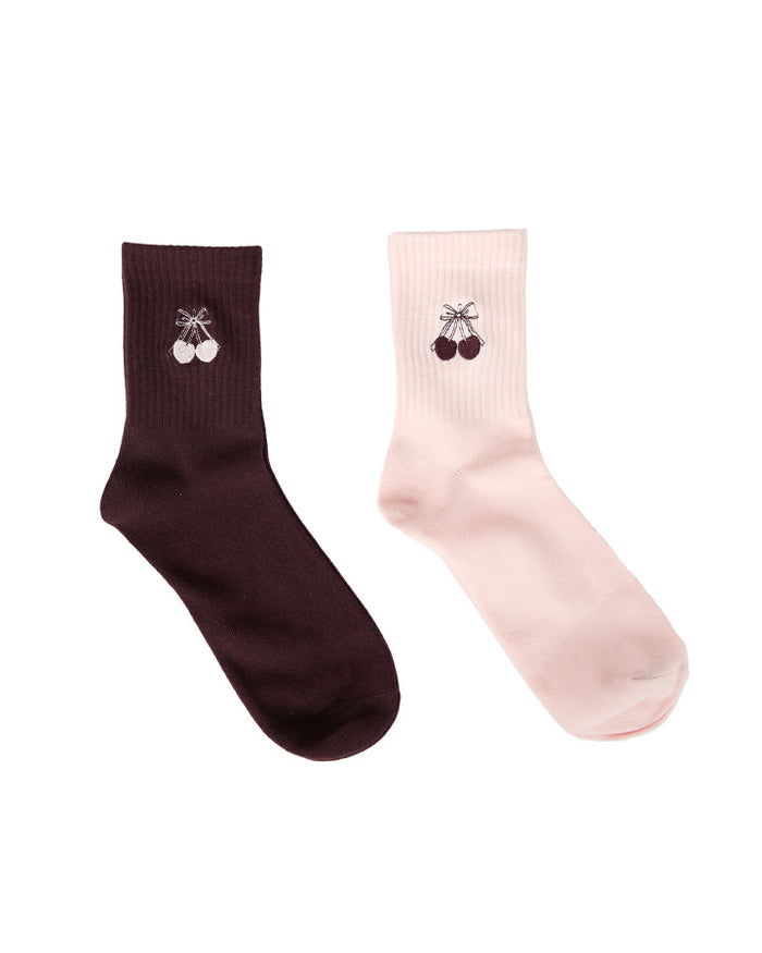 Dolce Crew Sock 2 Pack