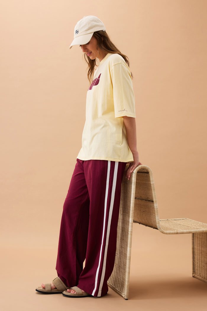 Resort Pant - Pomegranate