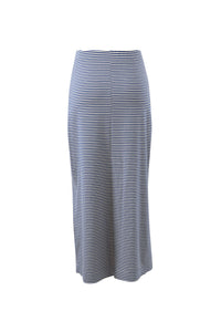 Clara Column Skirt - Stone Mini Stripe