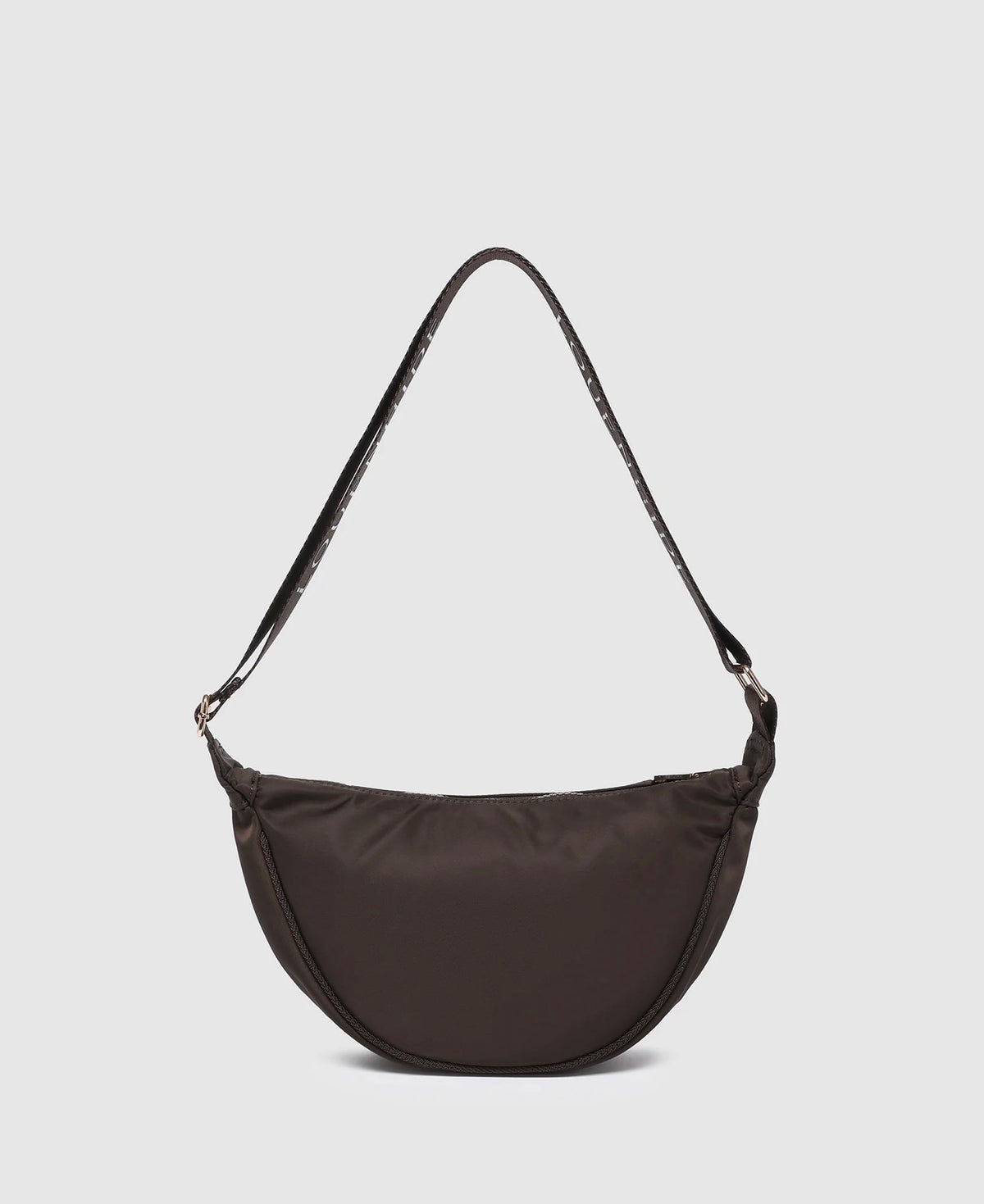 Sylvia Nylon Crossbody Bag - Chocolate