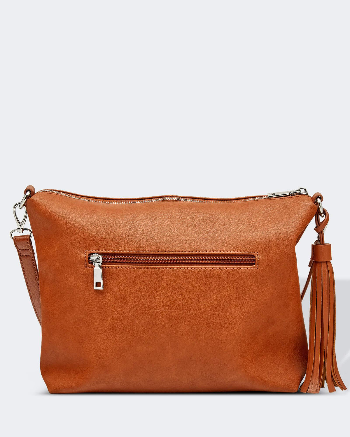 Daisy Stripe Crossbody Bag - Tan
