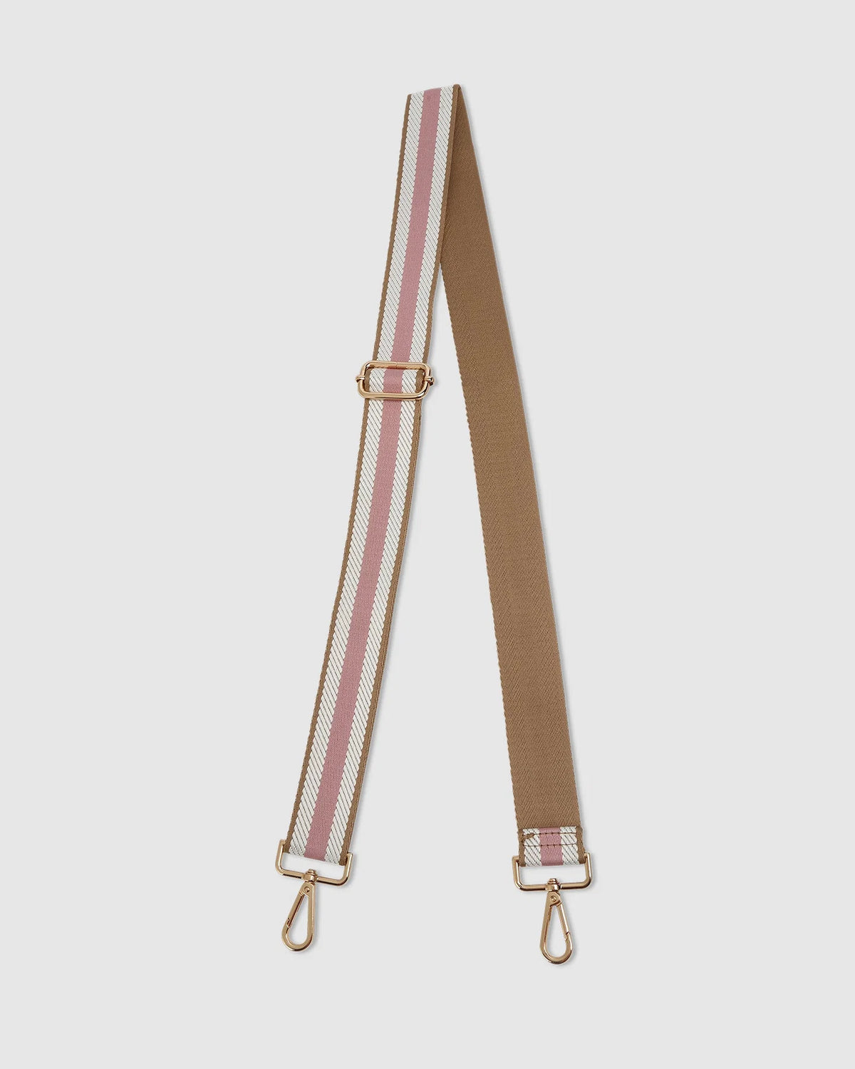 Daisy Stripe Crossbody Bag - Camel. Louenhide