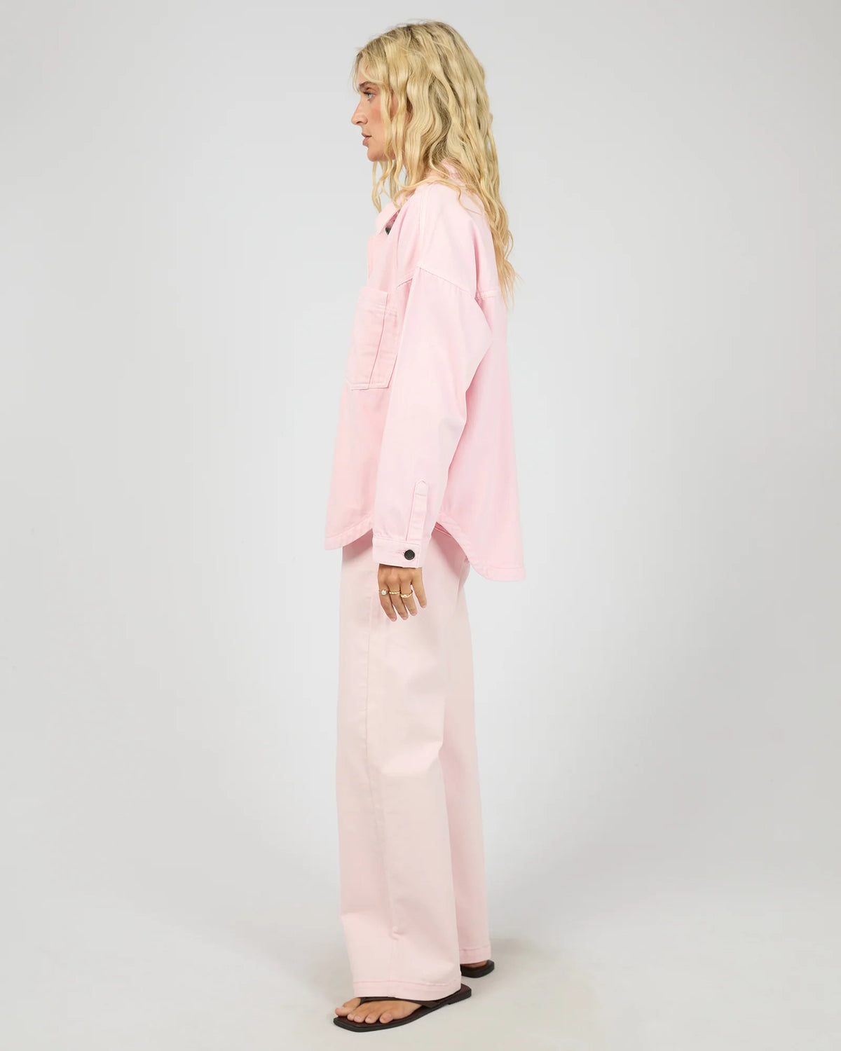 Dale Shacket - Pink. All About Eve
