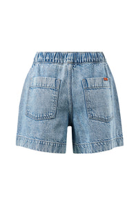 Darcy Relaxed Everyday Short - Washed Vintage Blue