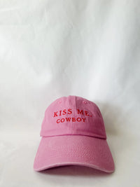 Kiss Me Cowboy Cap