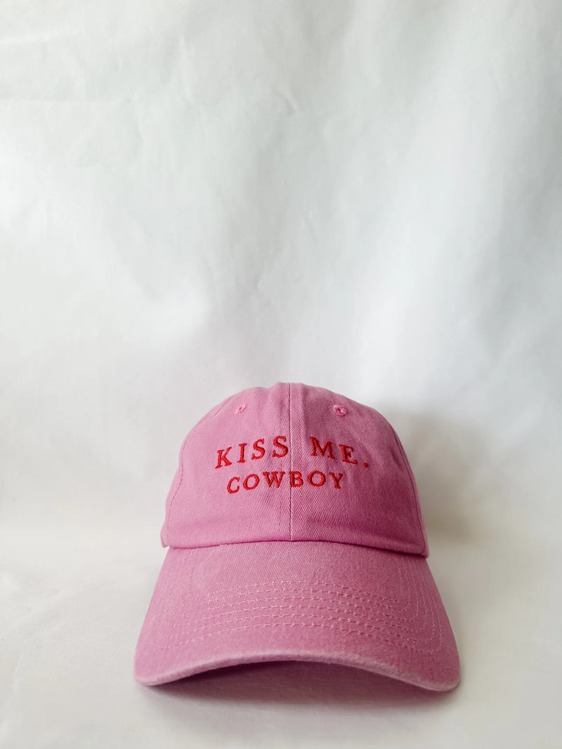 Kiss Me Cowboy Cap